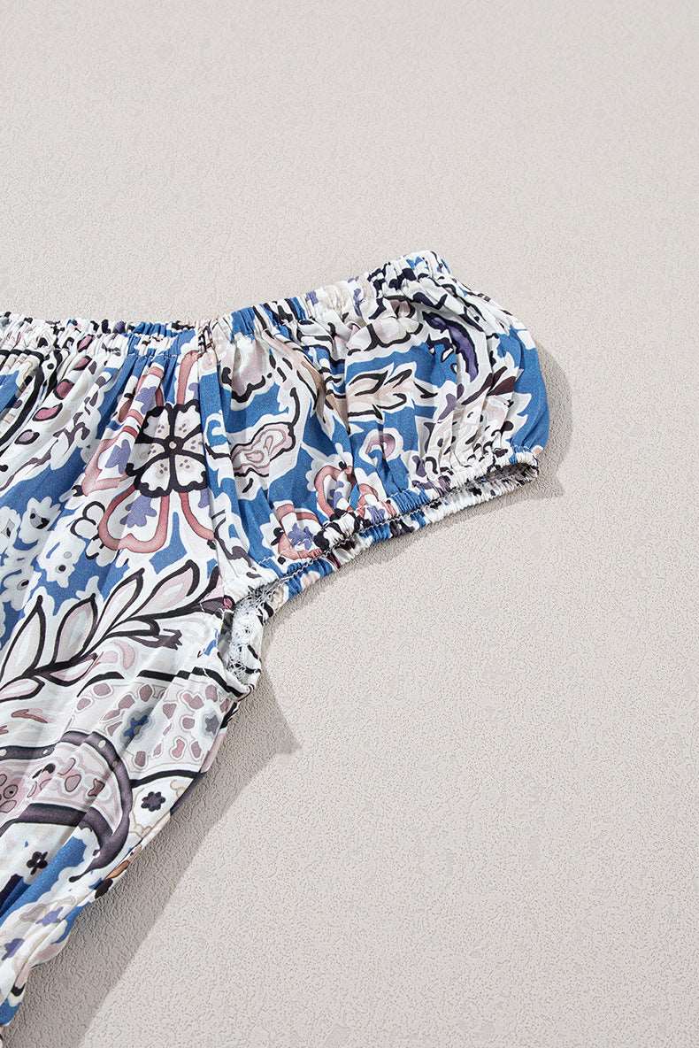 Women's Elegant Retro Off-shoulder Long Dress - ChoreGirl