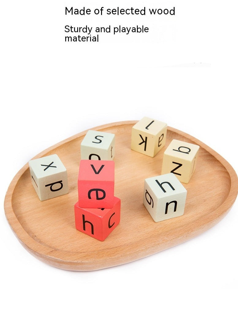 Kids Word Fight Building Blocks Parent-child Interactive Game - ChoreGirl
