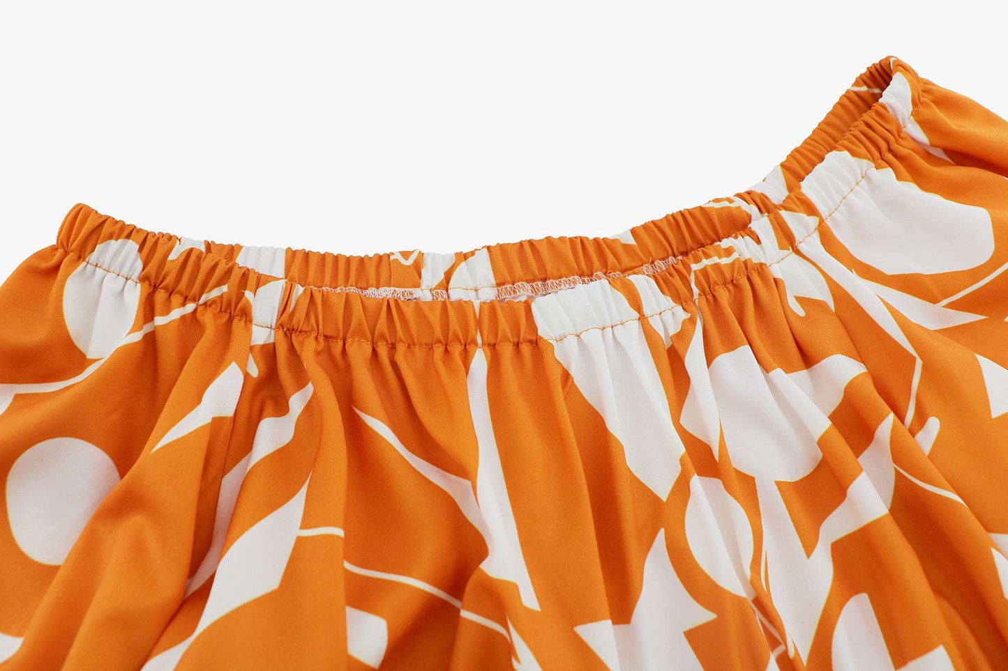 Women's Casual Off-shoulder Bubble Sleeve Large Swing Dress - ChoreGirl