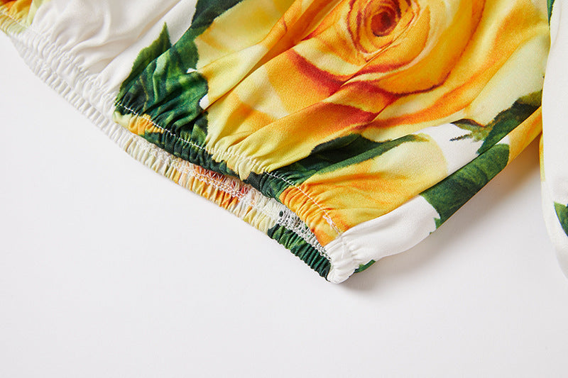 Women's High Waist Clinch Skirt and Top Two-piece Outfit Set - ChoreGirl