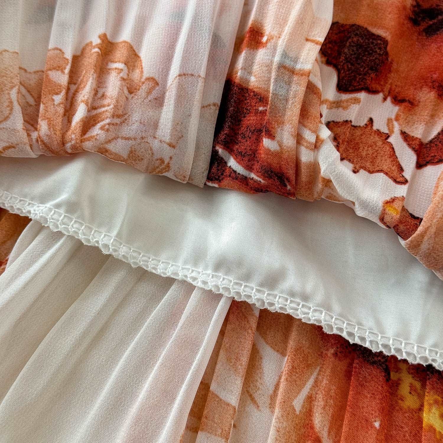 Women's Lace-up Bow Collar Slim Fit Long Chiffon Dress - ChoreGirl