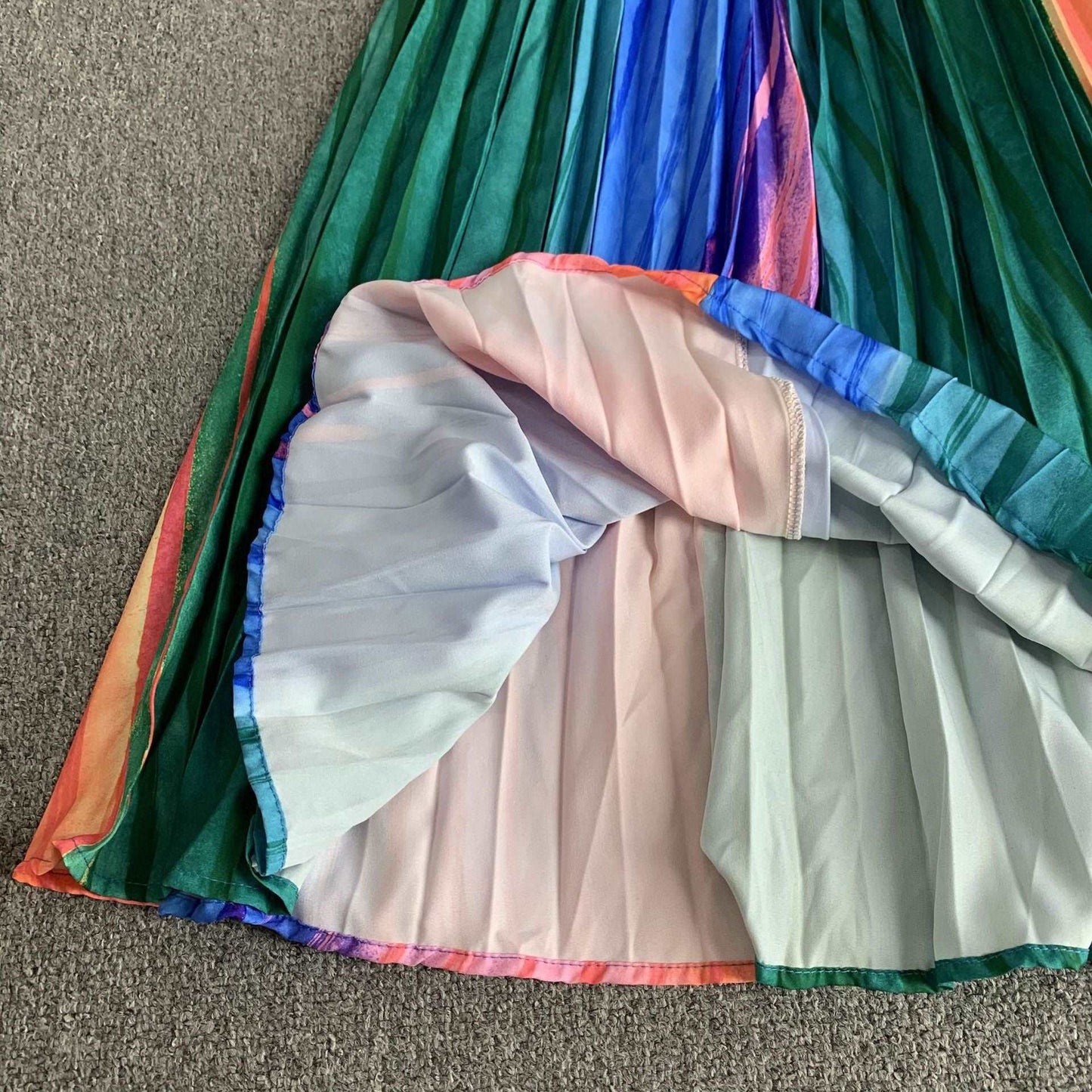 Women's Long Sleeve Stand Collar Single-breasted Shirt and High Waist Skirt Two-piece Outfit Set - ChoreGirl