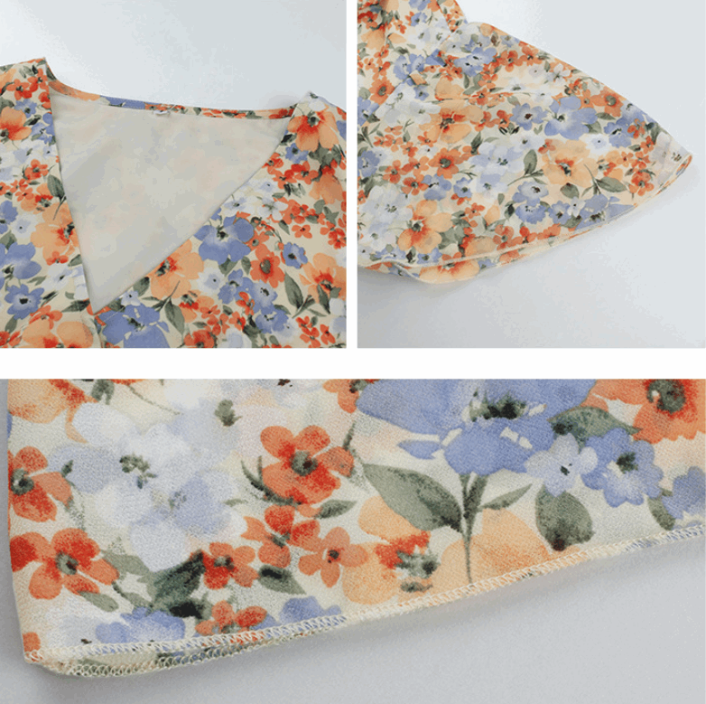 Women's Flowy Chiffon Summer Dress - ChoreGirl