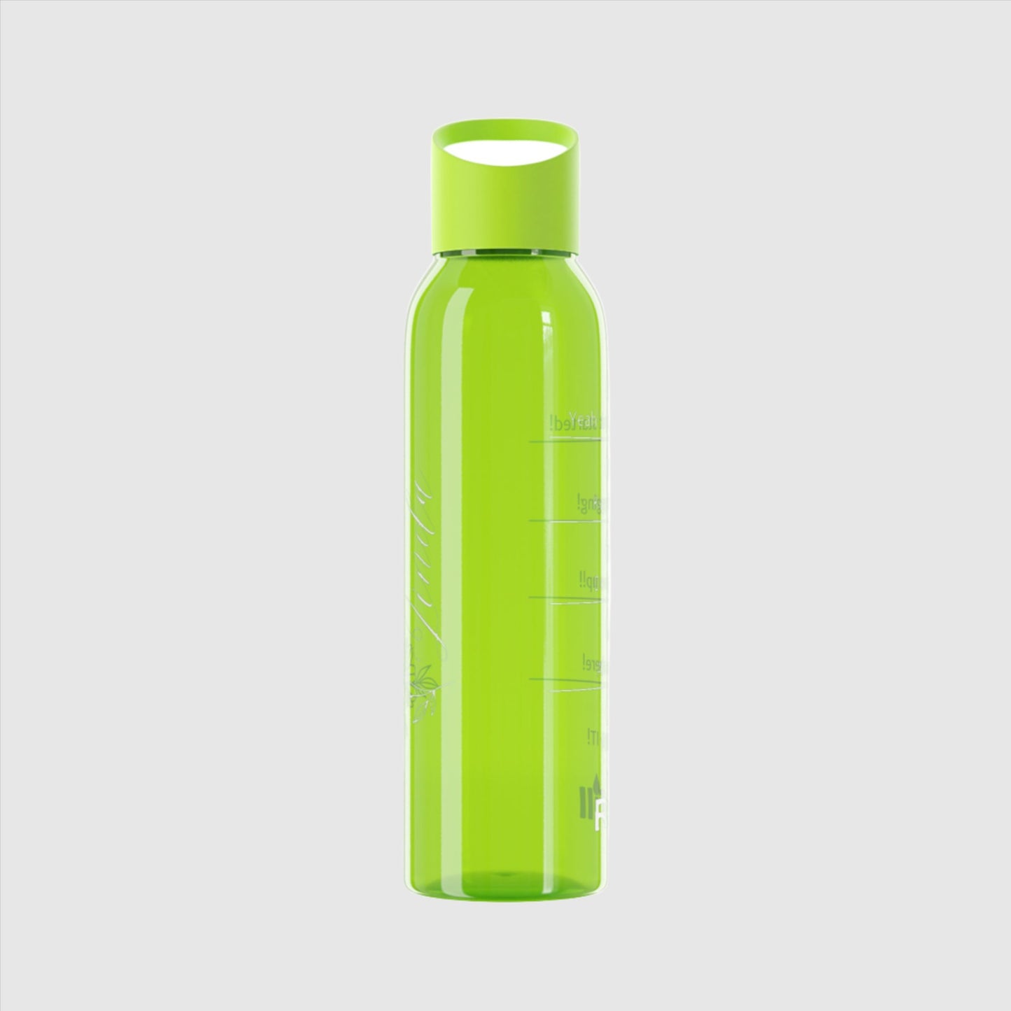 Custom Name "The Flower" Sky Water Bottle | PERSONALIZED - ChoreGirl