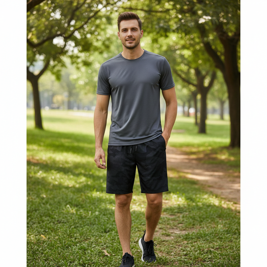 Men's Breathable Fabric Casual Sports Shorts