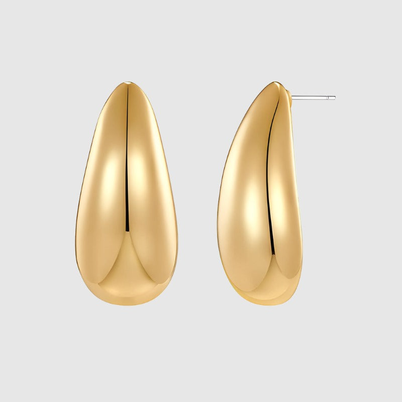 Women's Metal Water Drop Earrings - ChoreGirl
