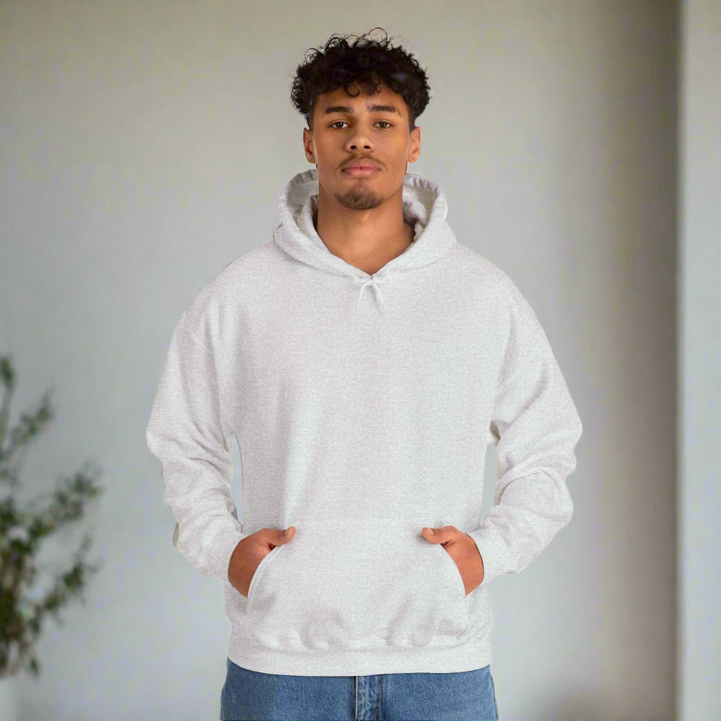 Personalized Custom Made Cozy White Unisex Hoodie | Gildan 18500 - Perfect for Casual Days and Gift Giving - ChoreGirl