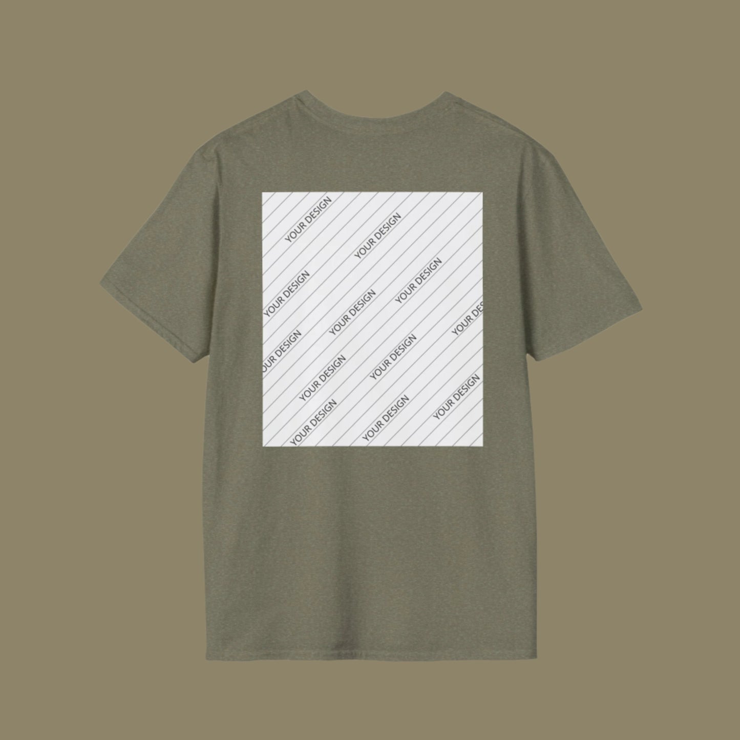 Personalized Custom Made Unisex Softstyle T-Shirt | Gildan 64000 - ChoreGirl