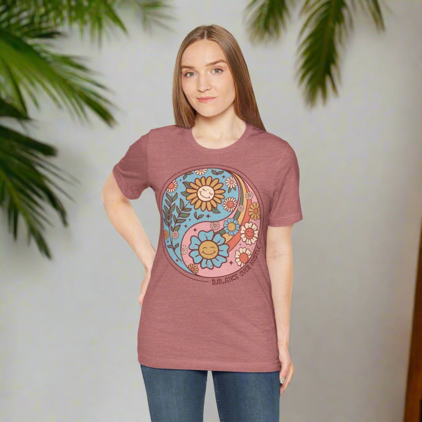 Custom Unisex Boho Jersey Short Sleeve Tee | PERSONALIZED - ChoreGirl