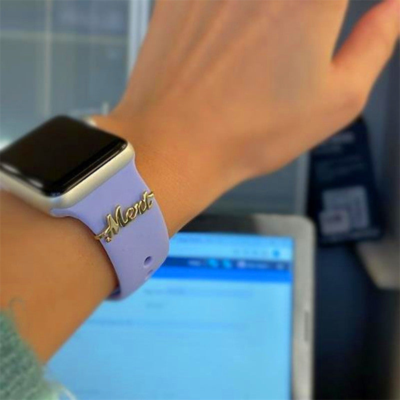 Custom Name Custom Stainless Steel Watch Band Buckle | PERSONALIZED - ChoreGirl