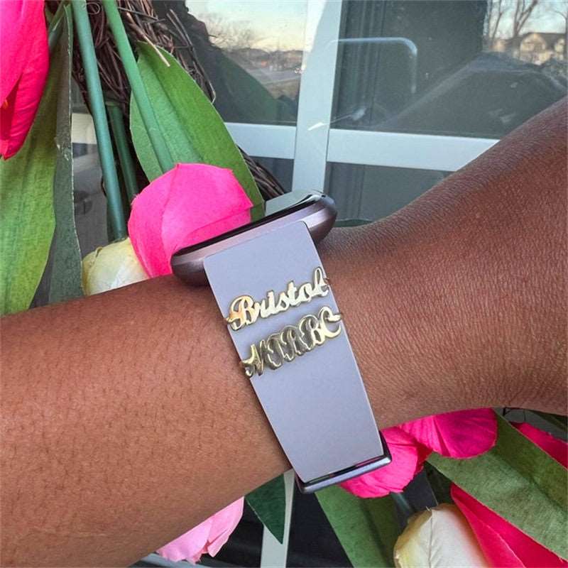 Custom Name Custom Stainless Steel Watch Band Buckle | PERSONALIZED - ChoreGirl