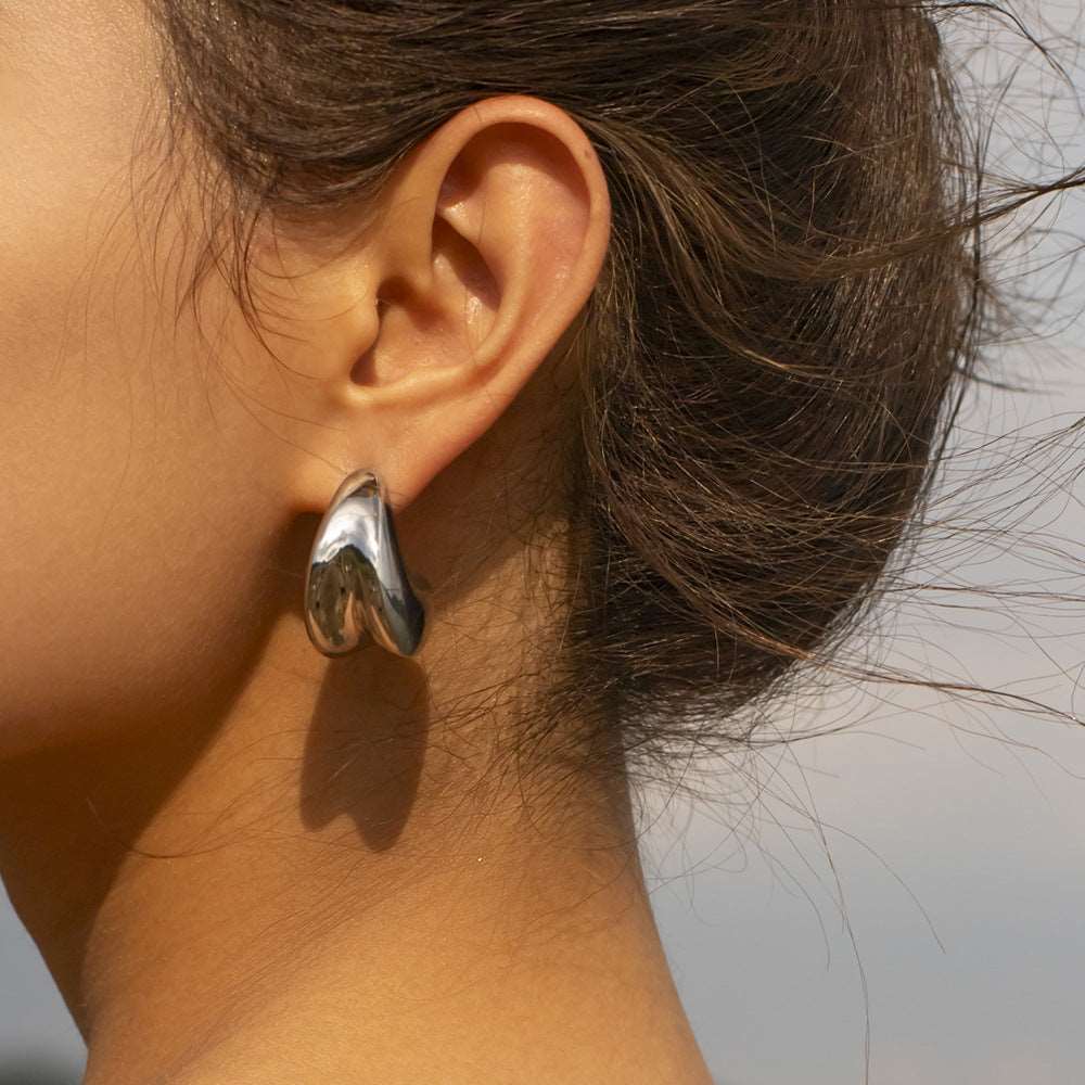 Women's Geometric Stainless Steel Earrings - ChoreGirl