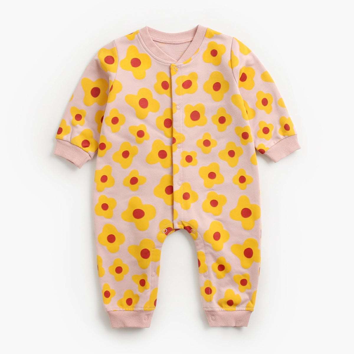Baby Long-sleeved One-piece Jumpsuit - ChoreGirl