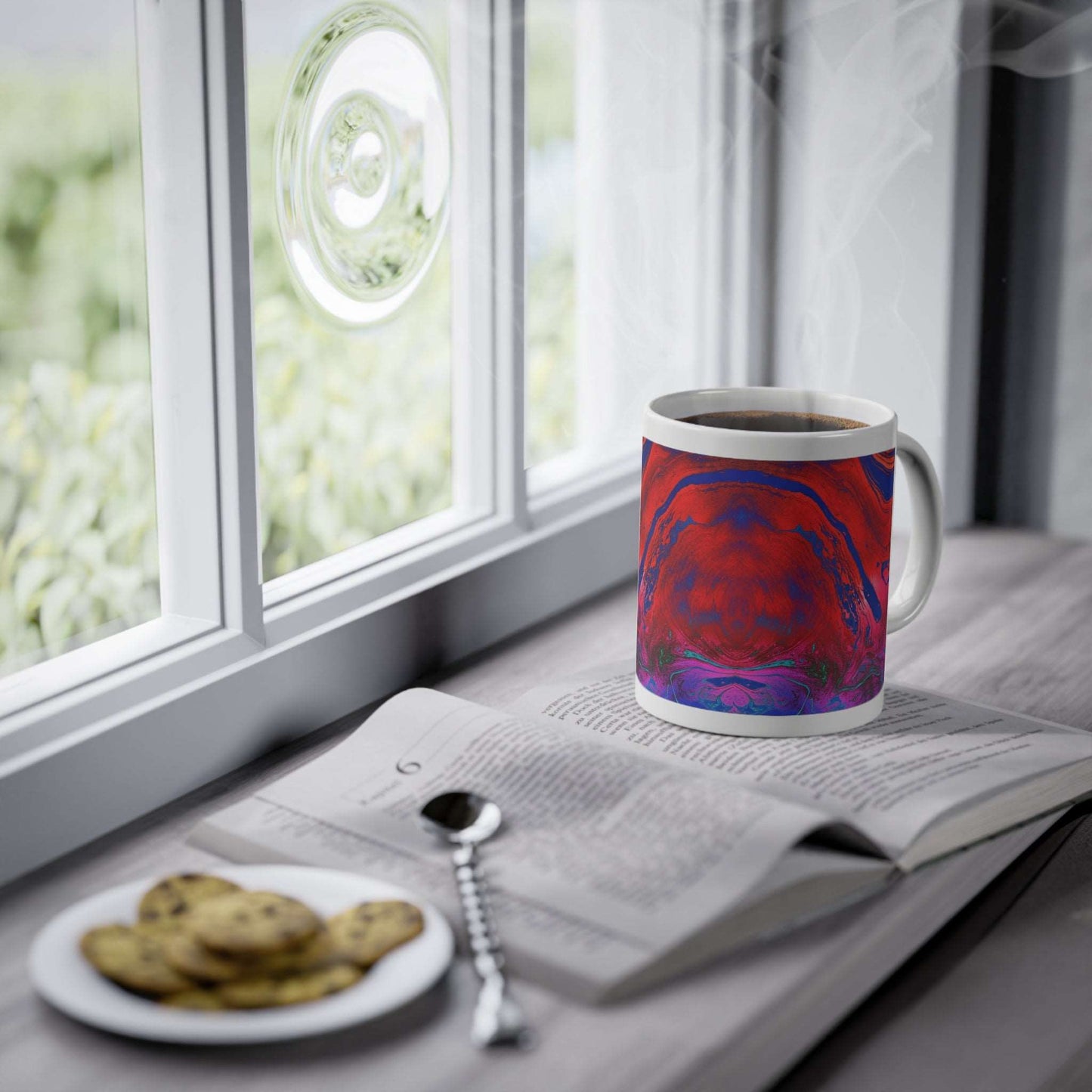 Custom Abstract Modern Design Mug, 11oz | PERSONALIZED - ChoreGirl