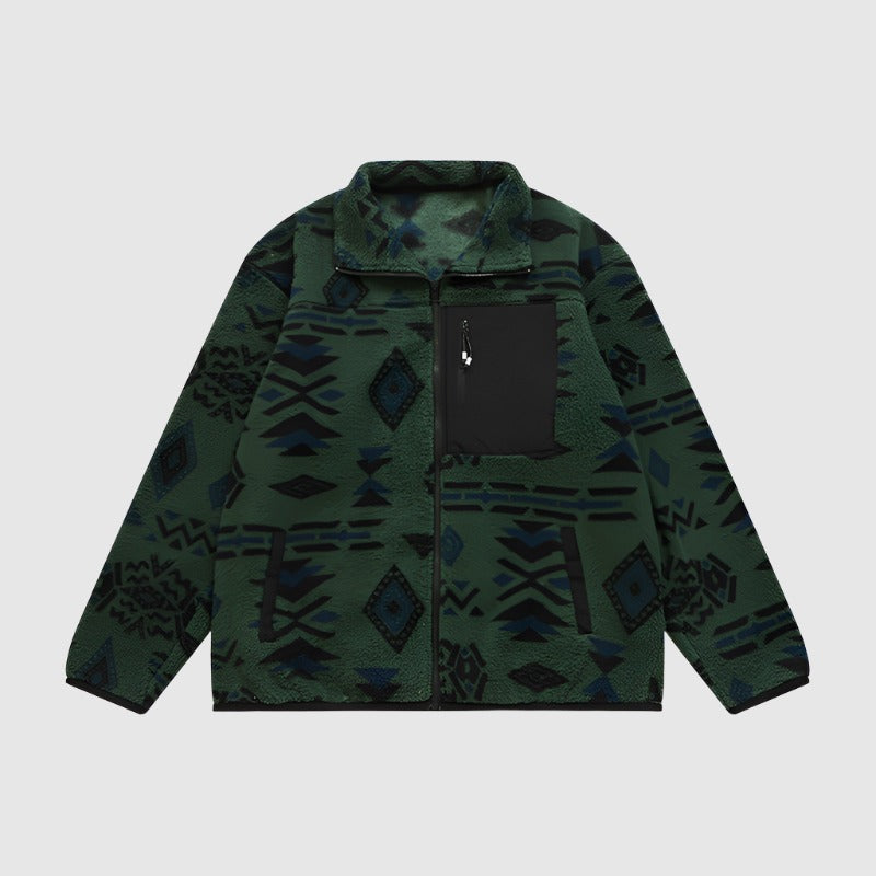 Unisex Couples Fleece-lined Warm Jacket - ChoreGirl