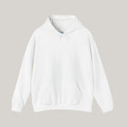 Personalisierter, individuell angefertigter, gemütlicher weißer Unisex-Hoodie | Gildan 18500 – Perfekt für entspannte Tage und zum Verschenken