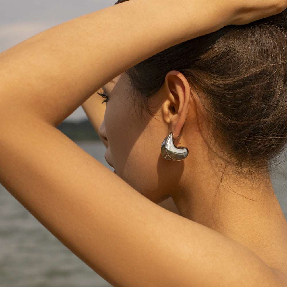 Women's Geometric Stainless Steel Earrings - ChoreGirl