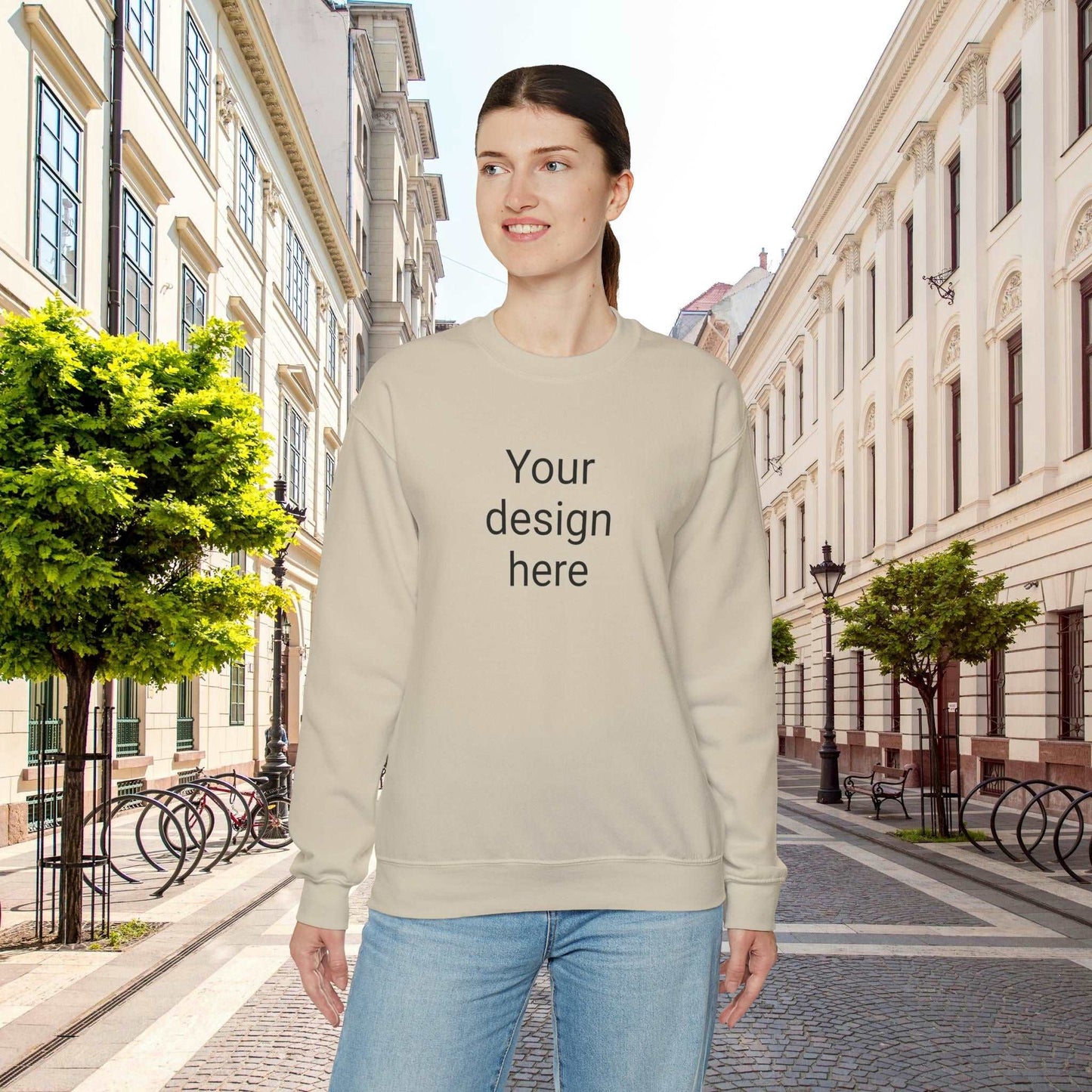Custom Unisex Heavy Blend Crewneck Sweatshirt | Gildan 18000 | PERSONALIZED - ChoreGirl