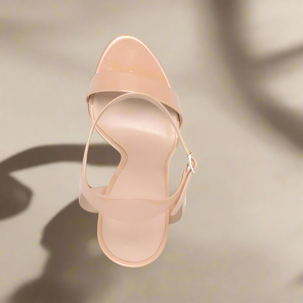 Women's Elegant Metal High Heel Shoes - ChoreGirl