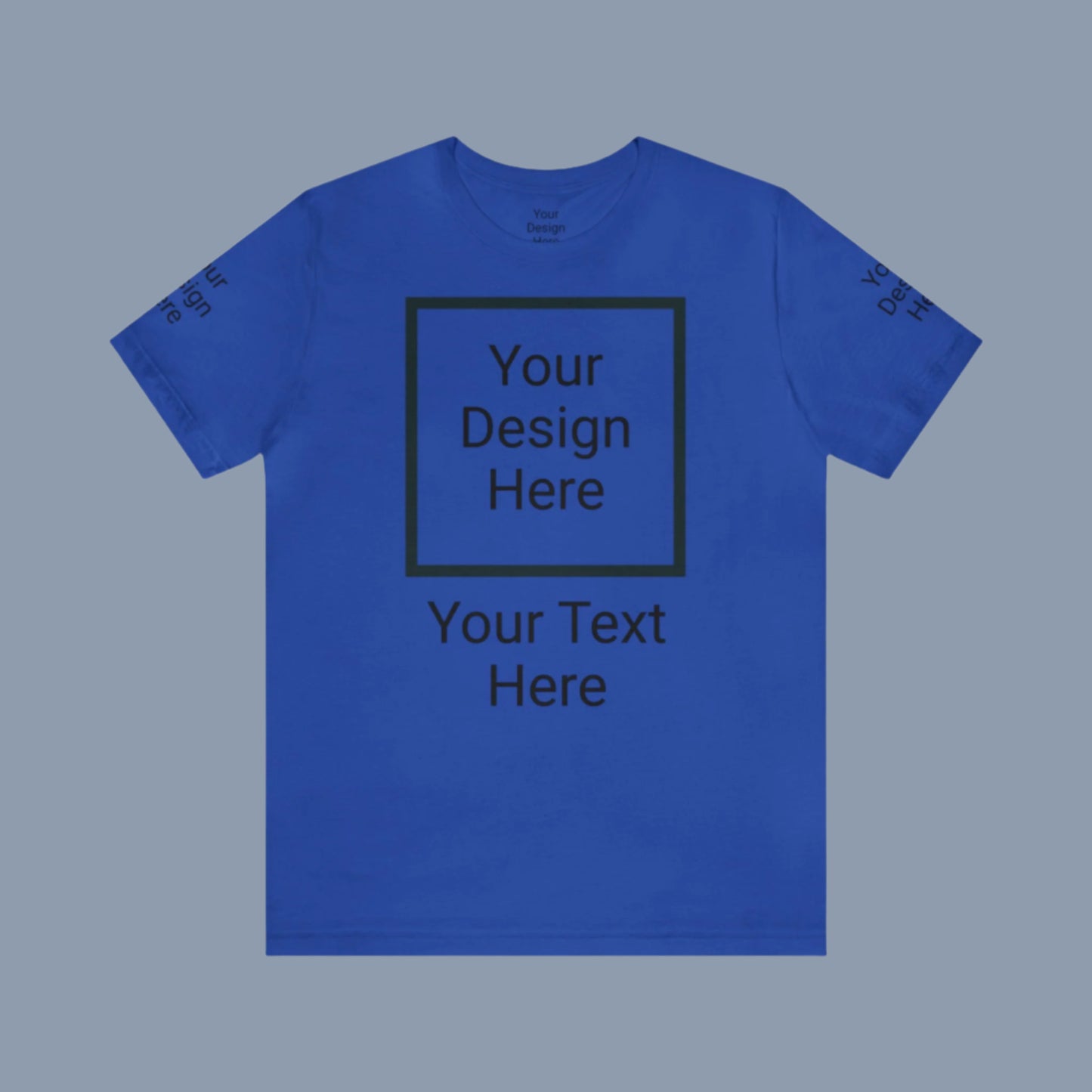 Custom Unisex Personalized Jersey Short Sleeve Tee T-Shirt | Bella+Canvas 3001 | PERSONALIZED - ChoreGirl