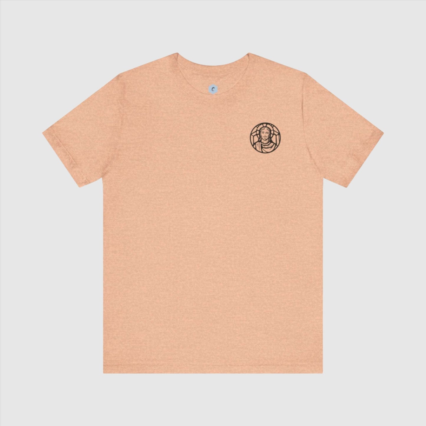 Custom Unisex Jersey Short Sleeve Tee | Celebrate Your Faith: Jesus is Love | PERSONALIZED - ChoreGirl