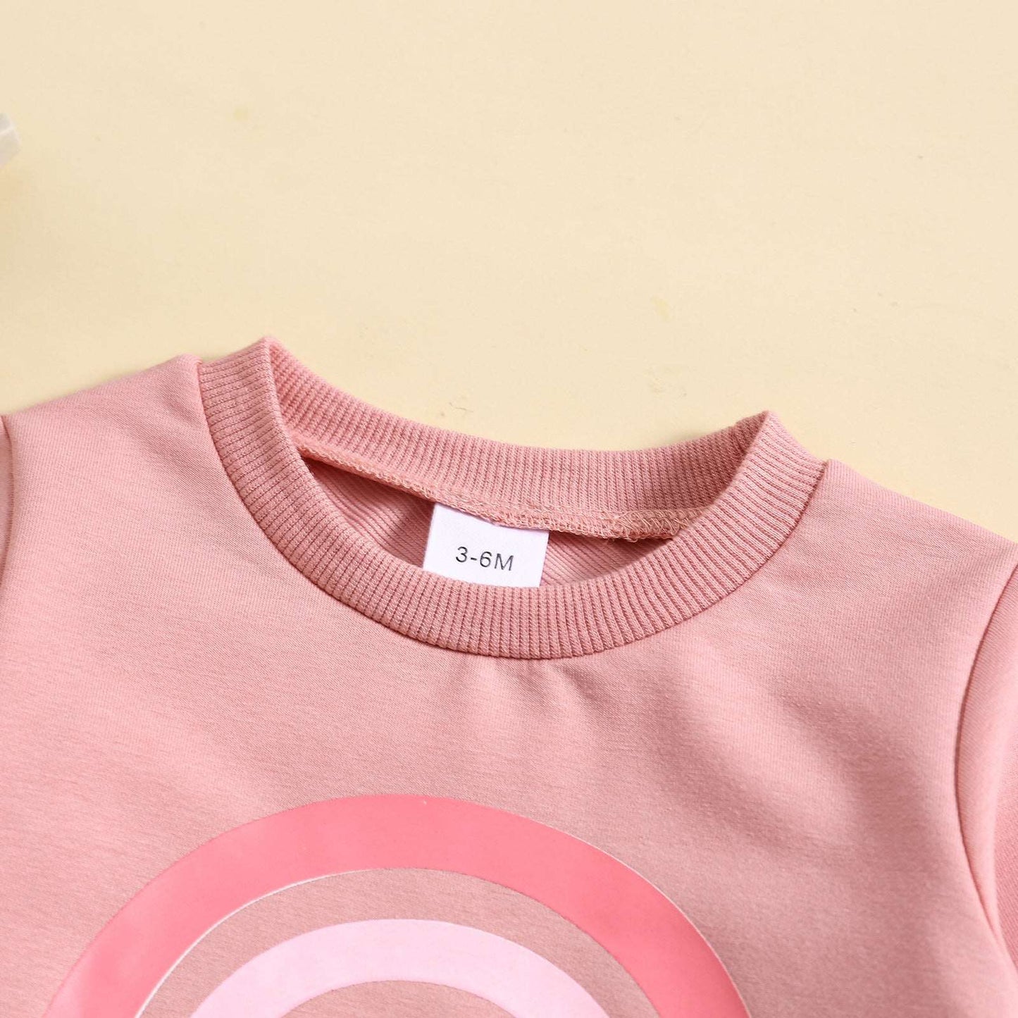 Baby Girl Long-sleeved Sweatshirt and Pants Two-piece Outfit Set - ChoreGirl