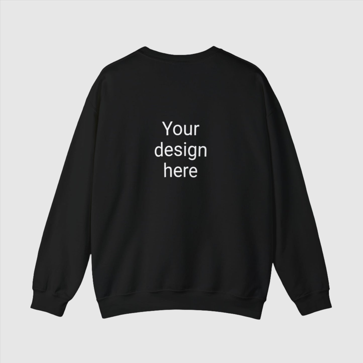 Custom Unisex Heavy Blend Crewneck Sweatshirt | Gildan 18000 | PERSONALIZED - ChoreGirl