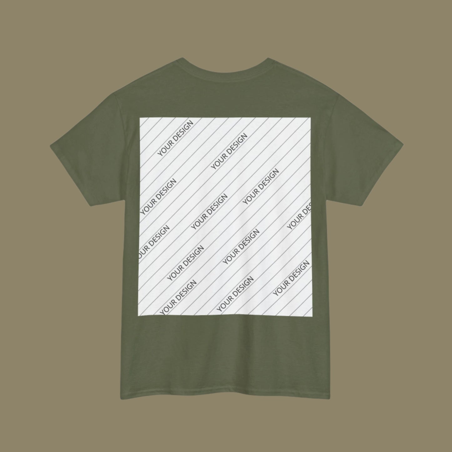 Personalized Custom Made Unisex Heavy Cotton Tee | Gildan 5000 - ChoreGirl