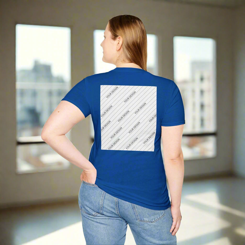 Personalized Custom Made Unisex Softstyle T-Shirt | Gildan 64000 - ChoreGirl