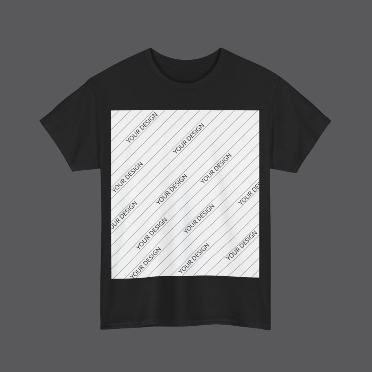 Personalized Custom Made Unisex Heavy Cotton Tee | Gildan 5000 - ChoreGirl