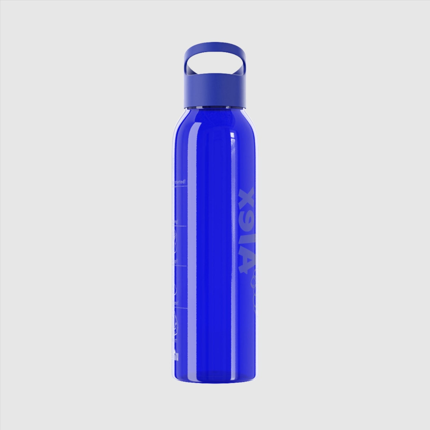 Custom Name "The Strong One" Sky Water Bottle | PERSONALIZED - ChoreGirl