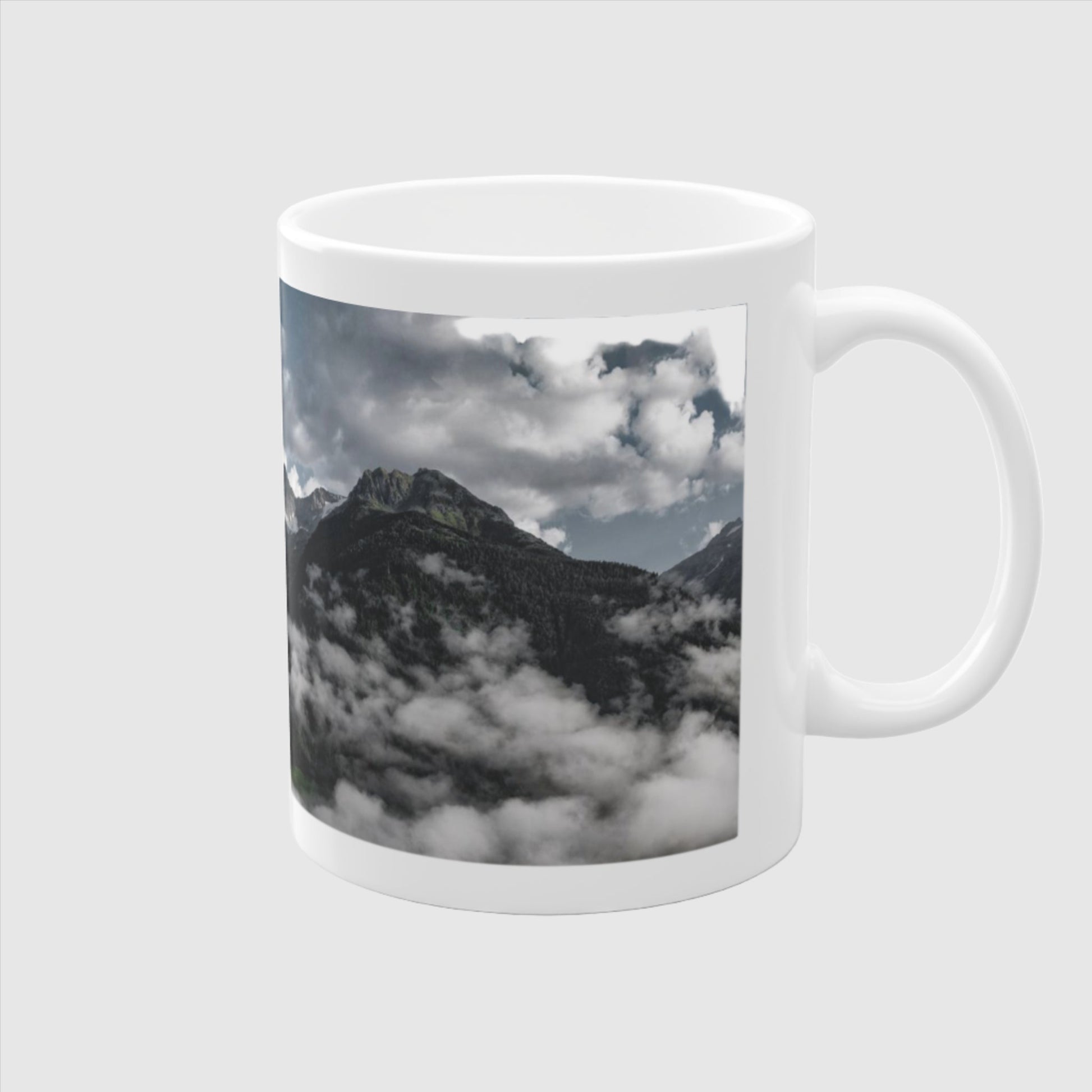 Custom Mountains Print Standard Mug | PERSONALIZED - ChoreGirl