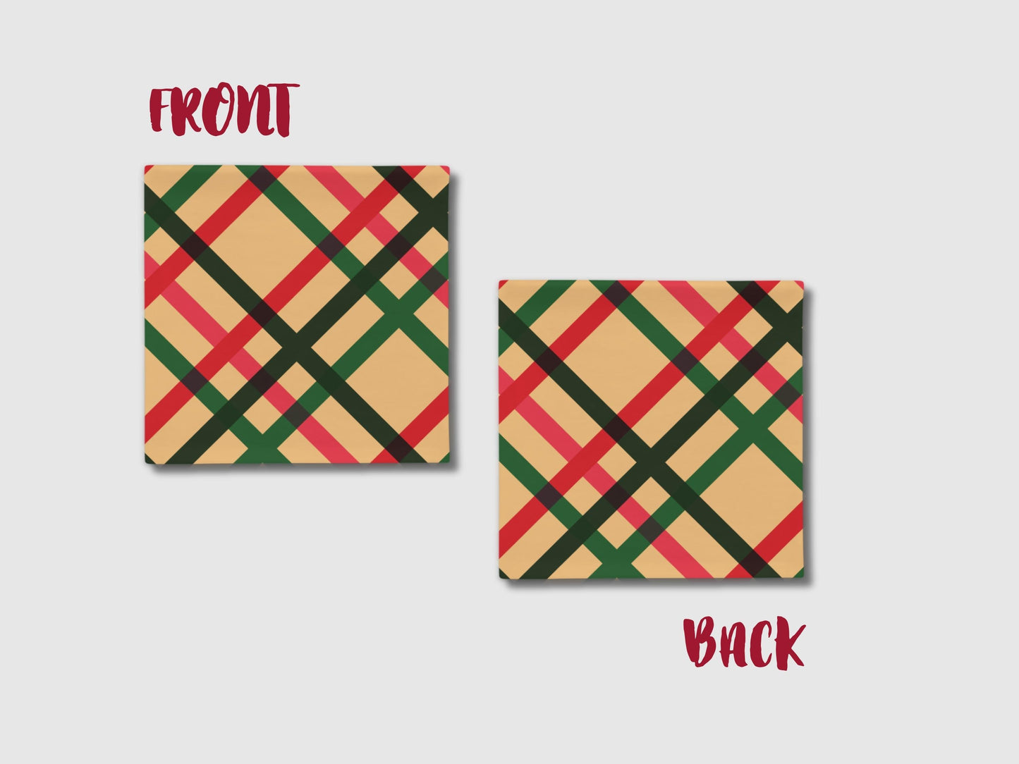 Custom Simple Retro Geometric Design Pillow Case (no insert pillow) | PERSONALIZED - ChoreGirl