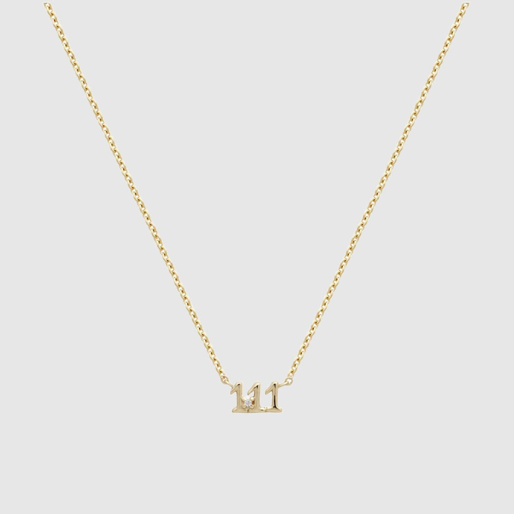 Unisex Angel Numbers Necklace - ChoreGirl
