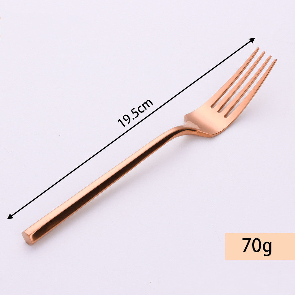 Elegant Stainless Steel Knife, Fork And Spoon Single or Set - ChoreGirl