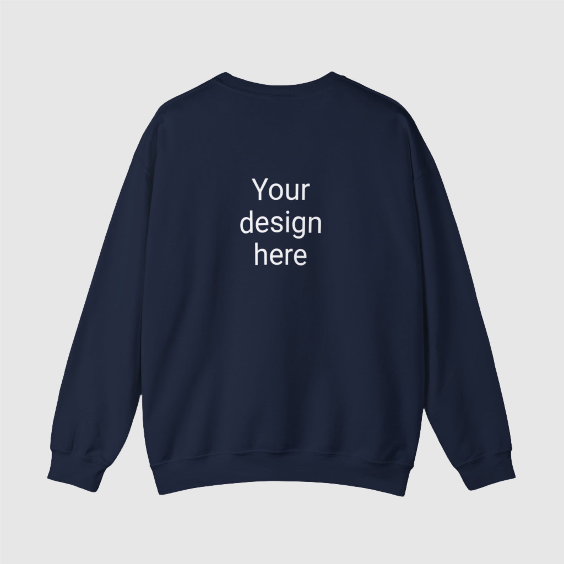 Custom Unisex Heavy Blend Crewneck Sweatshirt | Gildan 18000 | PERSONALIZED - ChoreGirl