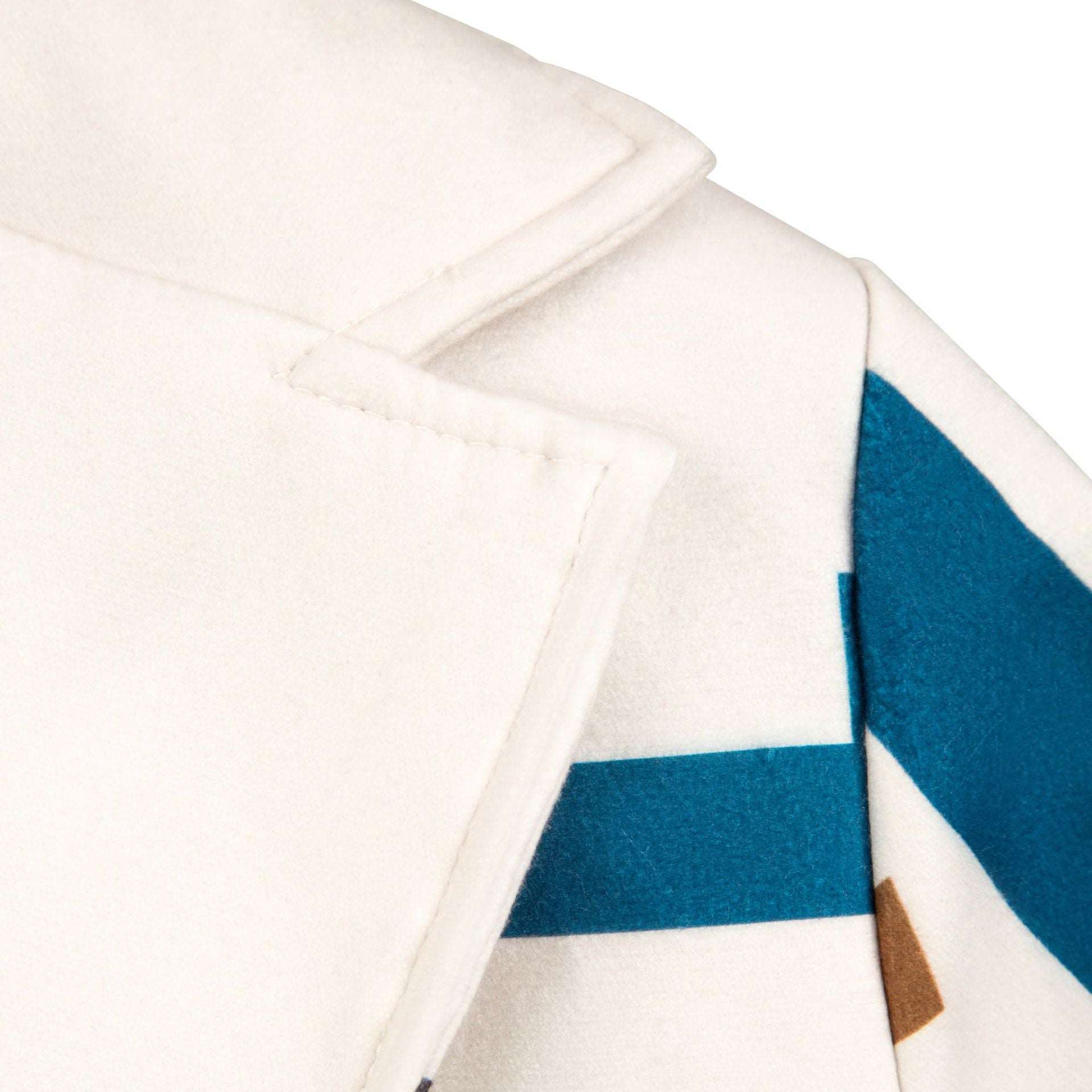 Women's Long-sleeved Lapel Collar Mid-length Woolen Coat - ChoreGirl