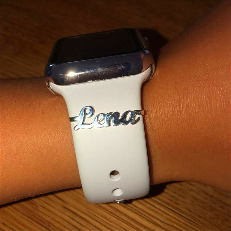 Custom Name Custom Stainless Steel Watch Band Buckle | PERSONALIZED - ChoreGirl