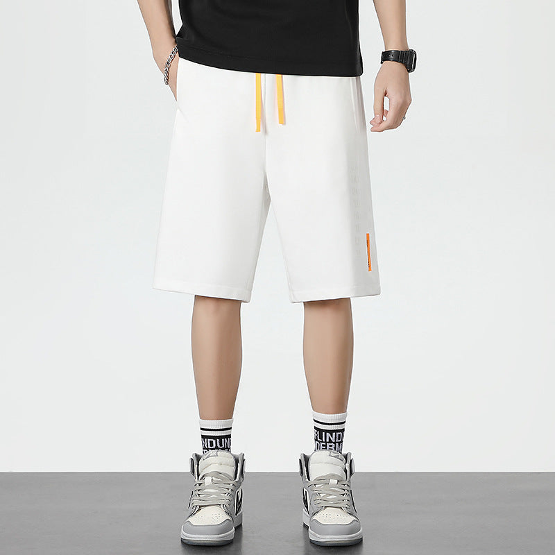 Men's Casual Loose Fit Solid Color Sports Shorts - ChoreGirl