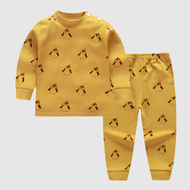 Baby Cotton Pajamas, Loungewear Two-piece Set - ChoreGirl