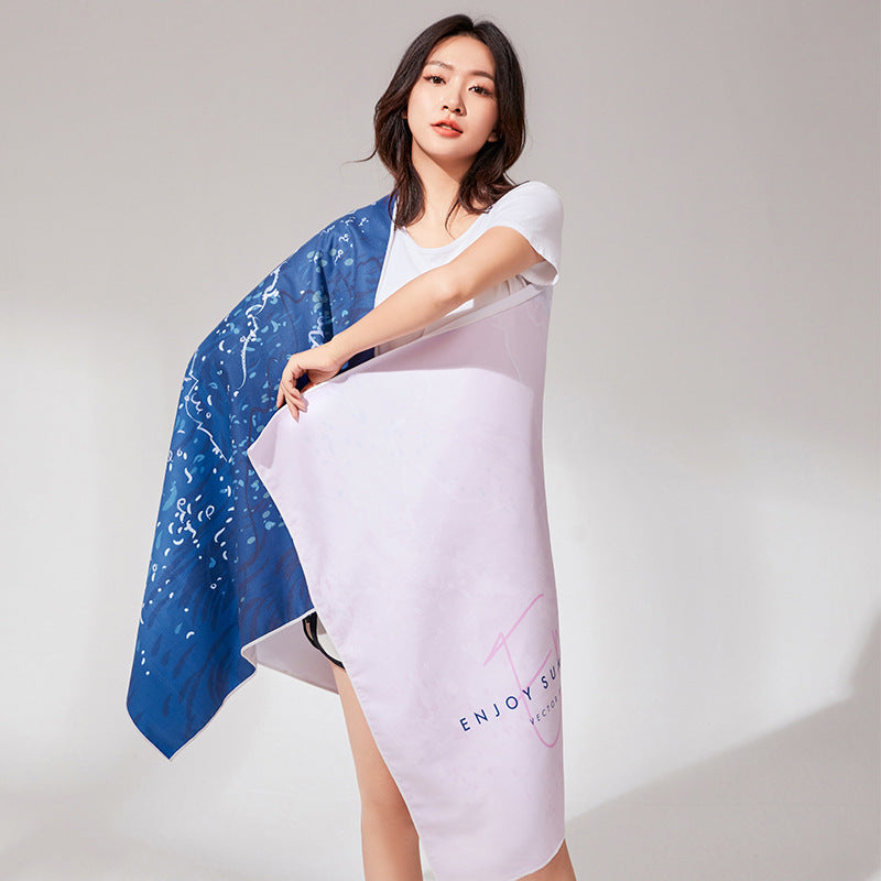 Strong and Lint Free Quick Drying Beach Towel - ChoreGirl