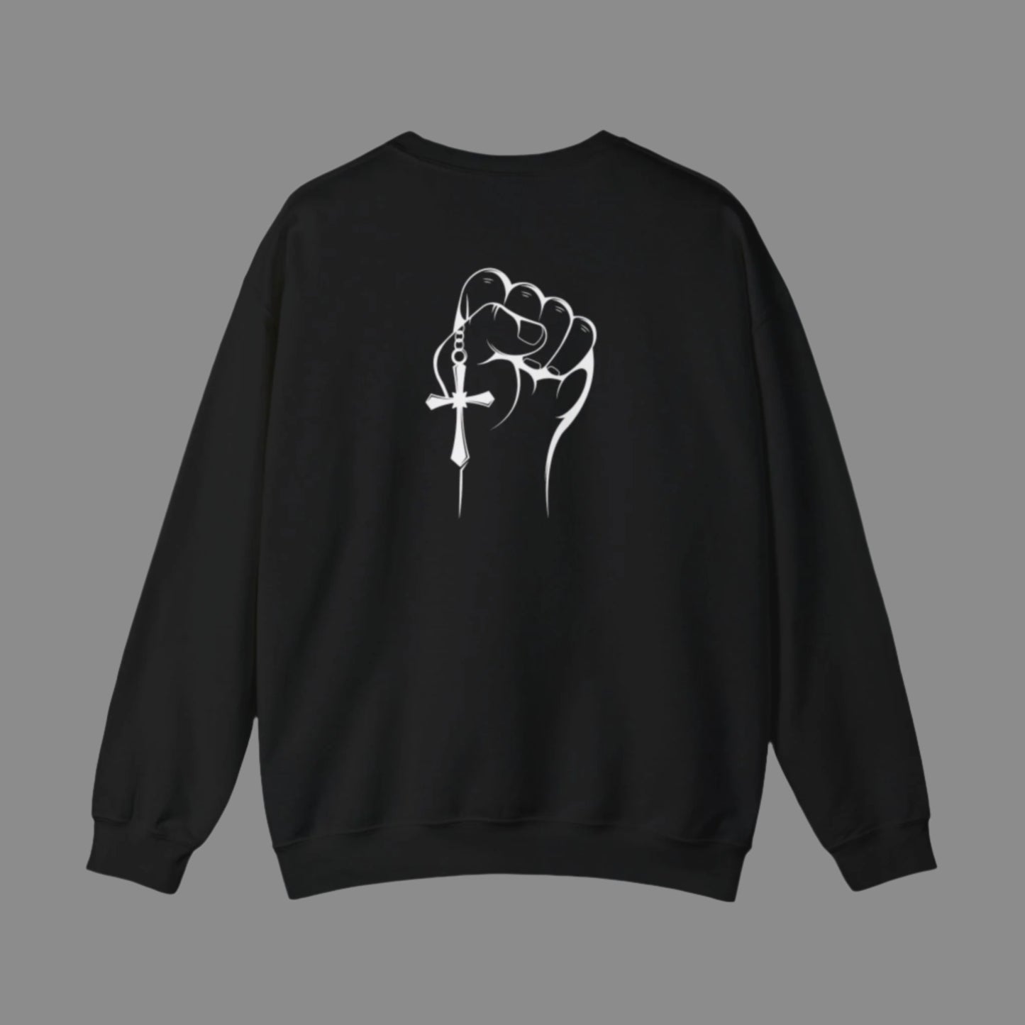 Custom Unisex Godfidence Heavy Blend Crewneck Sweatshirt | PERSONALIZED - ChoreGirl