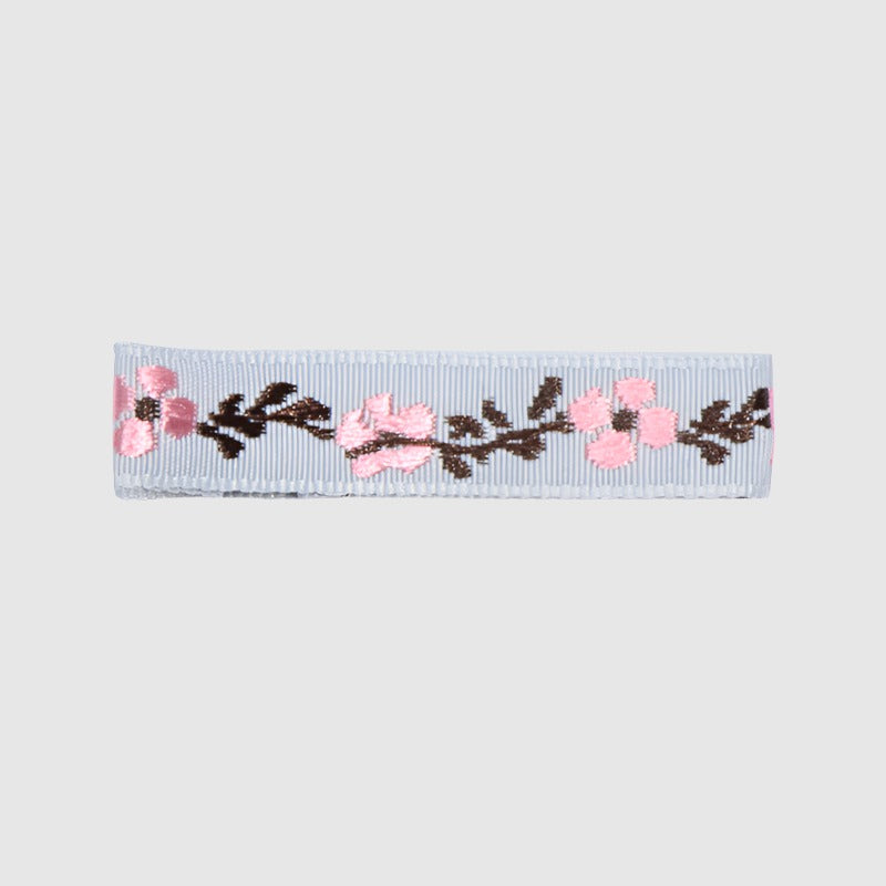 Girls Flower Bow Tie Lace Pearl Barrettes Hair Accessories Set - ChoreGirl