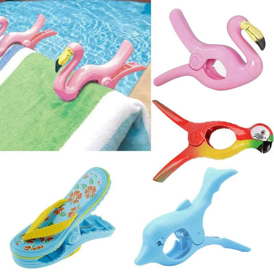 Creative Simulated Animal Beach Towel Clip - ChoreGirl