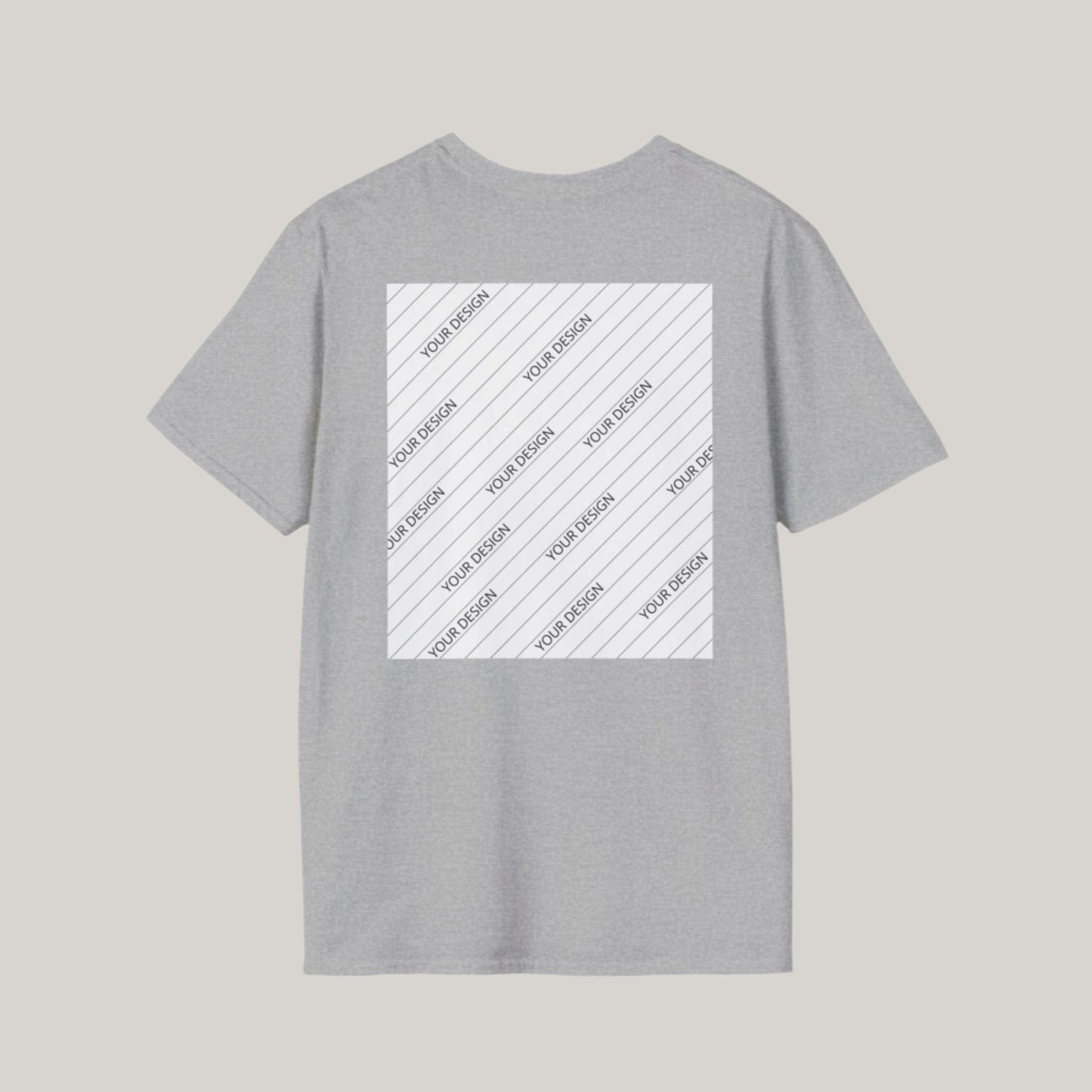 Personalized Custom Made Unisex Softstyle T-Shirt | Gildan 64000 - ChoreGirl
