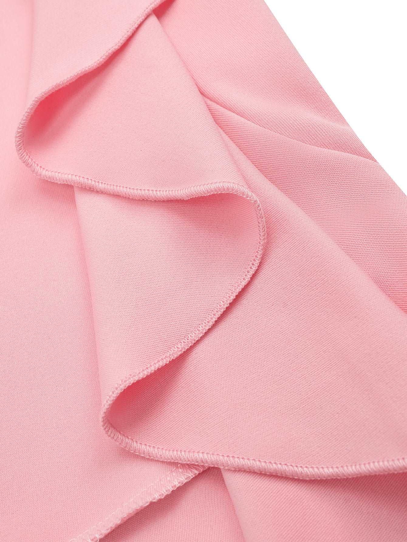 Women's Elegant V-neck Sleeveless Ruffled Skirt Dress - ChoreGirl