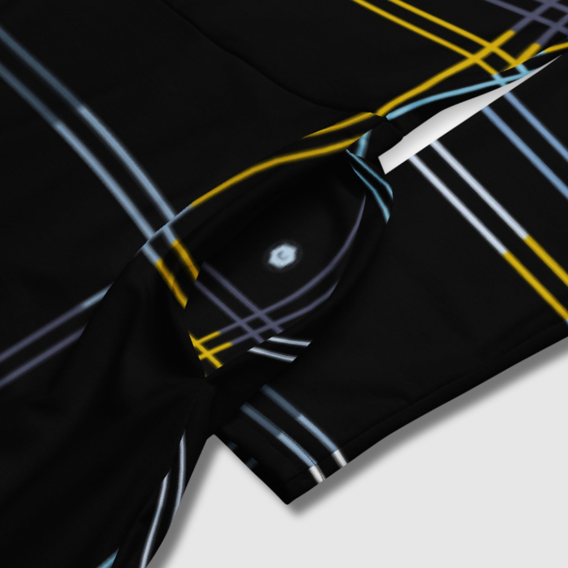 Custom Women's Black Long Sleeve Checkered Midi Dress with pockets | PERSONALIZED - ChoreGirl