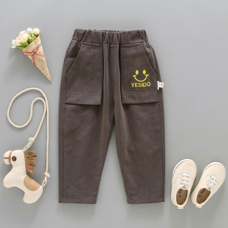 Baby Boys and Girls Solid Color Casual Pants - ChoreGirl