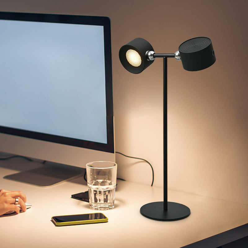 Cordless Magnetic 360 Rotate LED USB Rechargeable Lamp - ChoreGirl