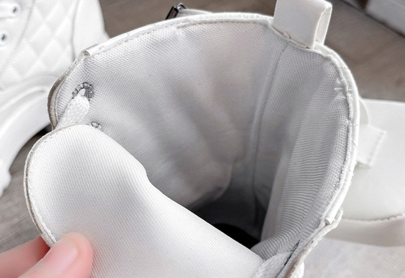 Women's Lace-up Thick Sole Martin Boots - ChoreGirl